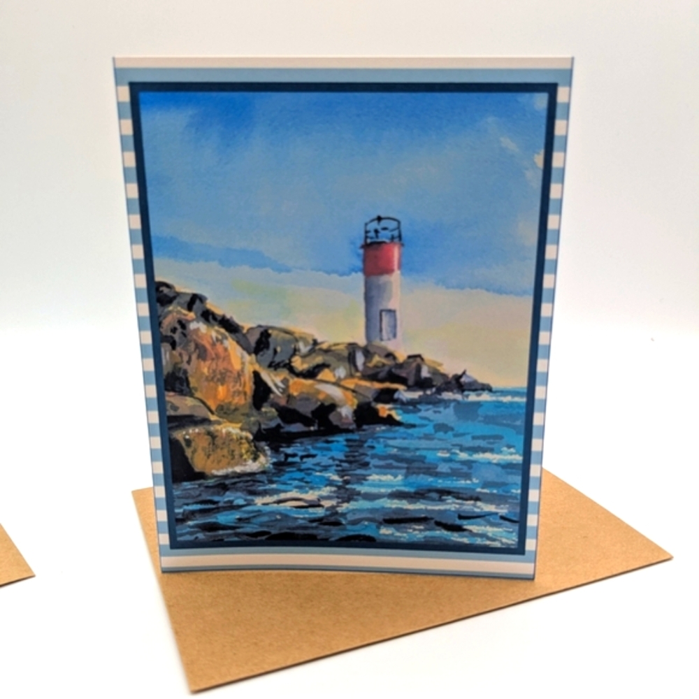 Set of Nautical Greeting Cards